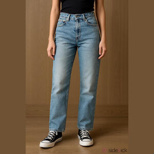 Women's Levi's Premium Blue Straight Leg Jeans Size 23